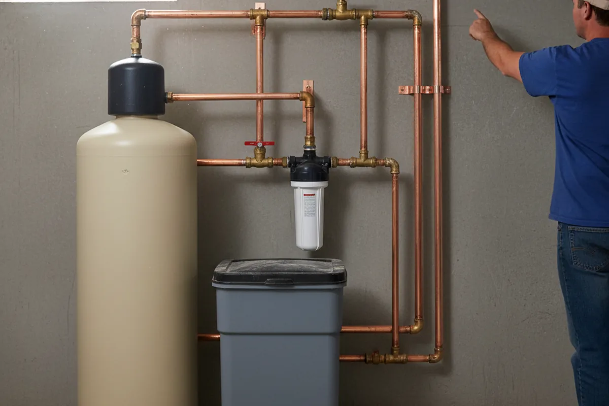 Whole-house water treatment system installed in Fortescue